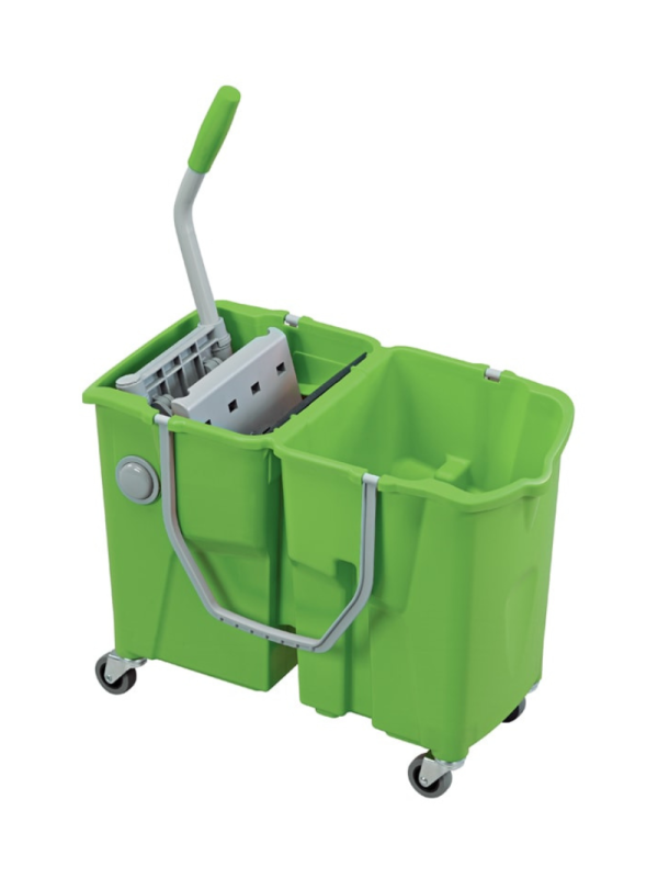 Cărucior cu găleată dublă și storcător IPC DOLLY-CLEVY New Line/Strong